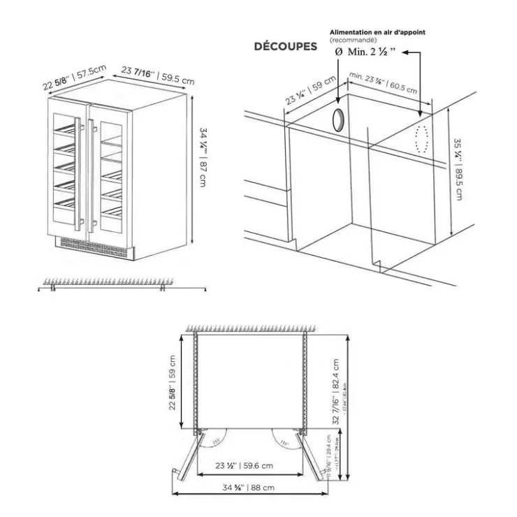 Marathon Wine Cooler 24" - MBWC56-FDSS Stainless Discount