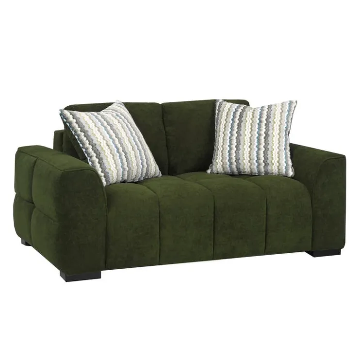 Sofa By Fancy Marshmallow-Style Loveseat - Green Discount