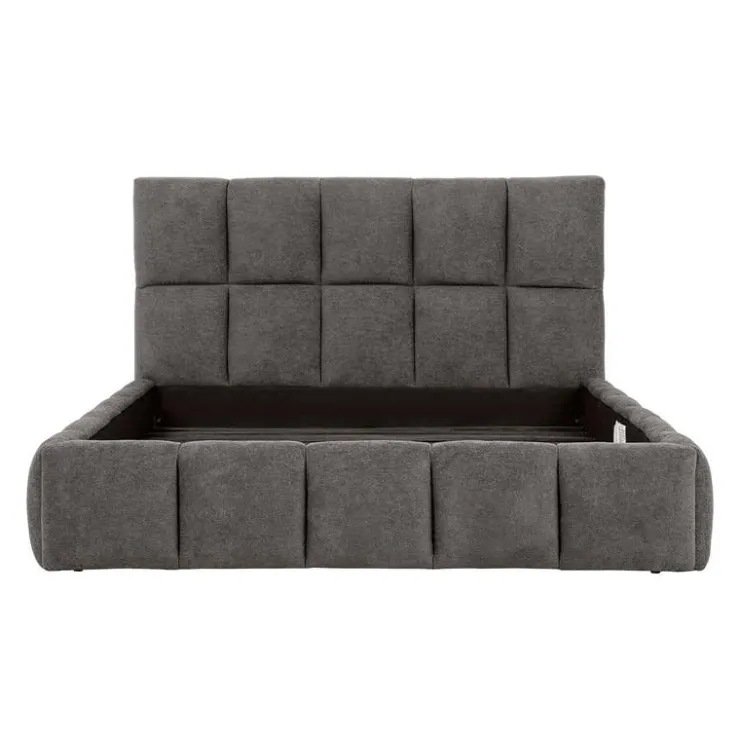 Marshmallow-Style Queen Bed (60") - Grey Light Grey Sale