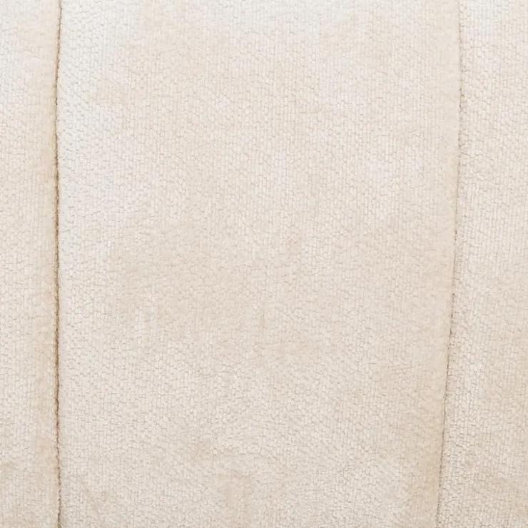 Marshmallow-Style Sectional with Left-Side Chaise - Cream Outlet