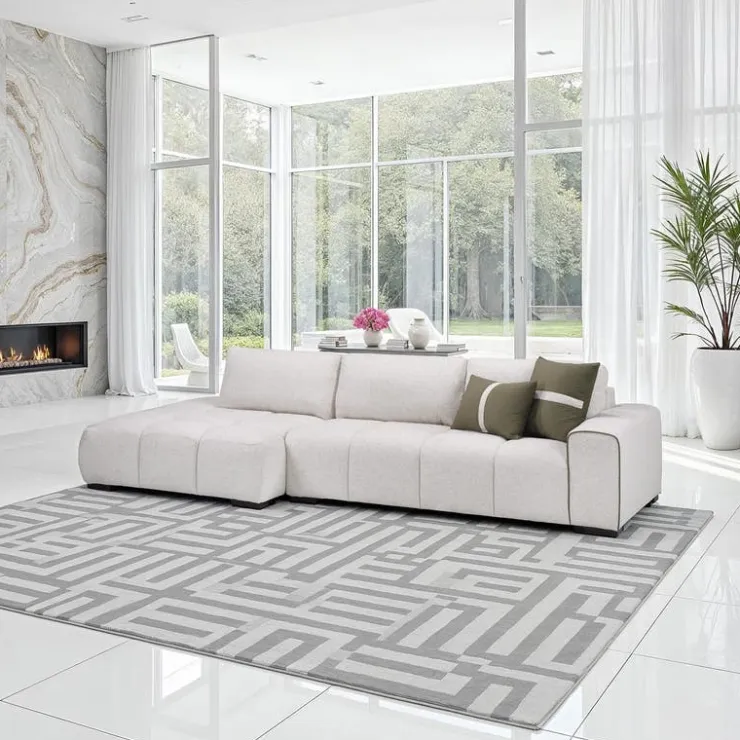 Sofa By Fancy Marshmallow-Style Sectional with Left-Side Chaise Greige Clearance