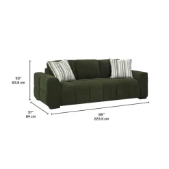 Sofa By Fancy Marshmallow-Style Sofa - Green Best