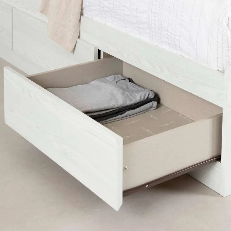 Meubles South Shore Mates Bed (39") - South Shore White Pine Best