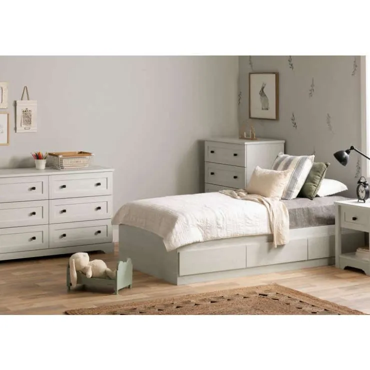 Meubles South Shore Mates Bed (39") - South Shore White Pine Best