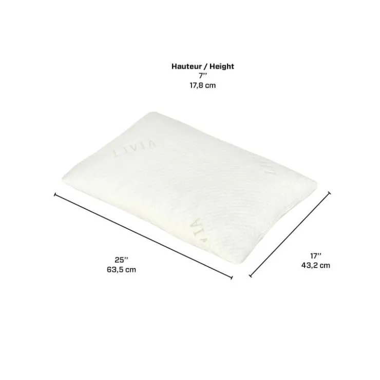 Memory Foam Pillow White Discount