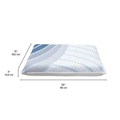 ZedBed Memory Foam Pillow (4”) - Queen Size Hot