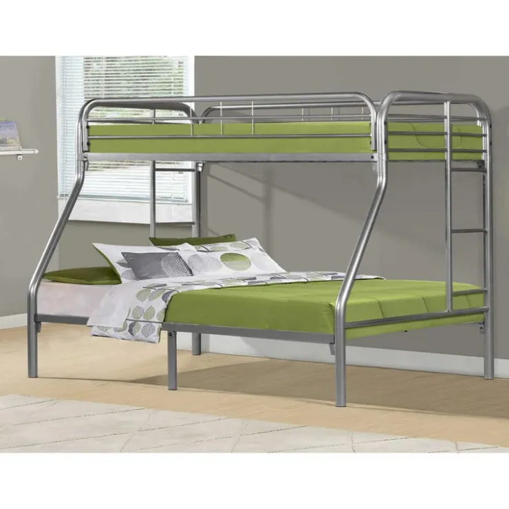 Monarch Metal bunk bed 39"/54" - Silver Hot