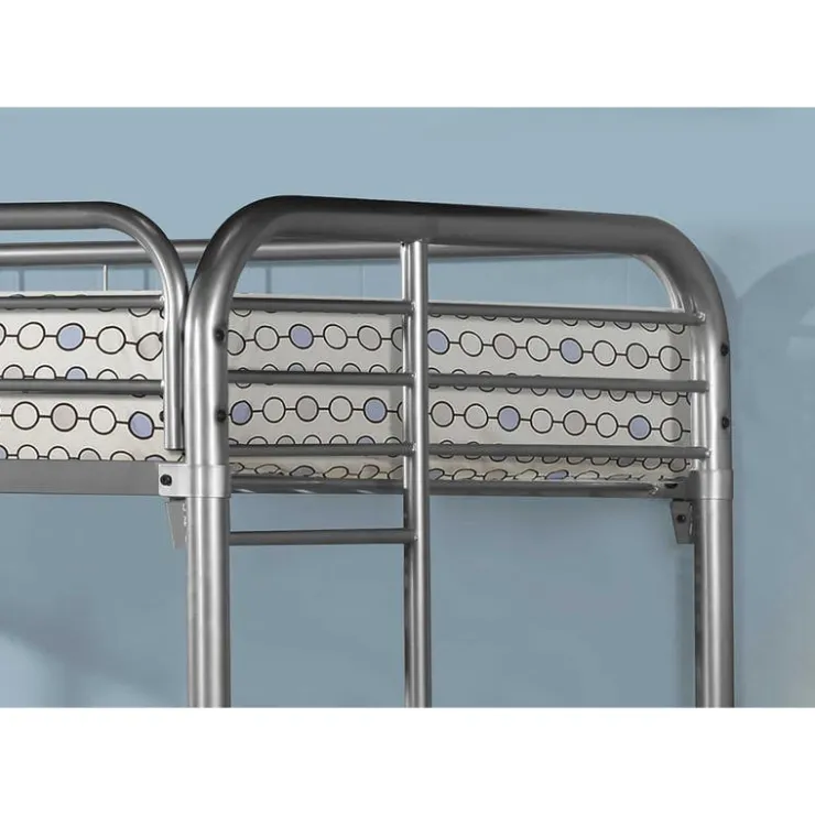 Monarch Metal bunk bed 39"/39" - Silver New
