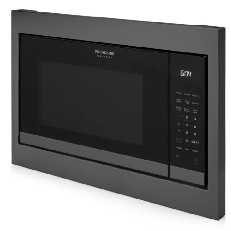 Frigidaire Gallery Microwave Trim Kit Black Stainless