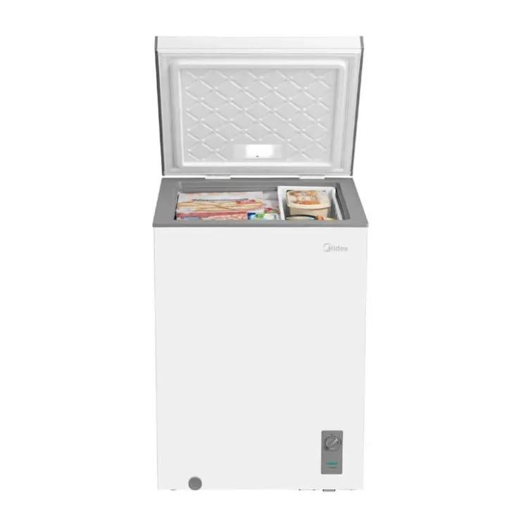 MIDEA 3,5 Cu Ft 21,5 In Convertible Freezer , Honrizontal, 21.5" - MRC04M4CWW White