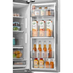 MIDEA 29.3 Cu. Ft. 36 In Refrigerator Bottom Freezer, French door - MRF29D2AST Stainless Discount