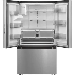 MIDEA 29.3 Cu. Ft. 36 In Refrigerator Bottom Freezer, French door - MRF29D2AST Stainless Discount