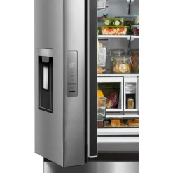 MIDEA 29.3 Cu. Ft. 36 In Refrigerator Bottom Freezer, French door - MRF29D2AST Stainless Discount