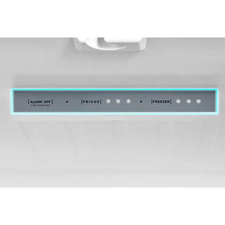 MIDEA 18 Cu Ft 30 In Refrigerator Bottom Freezer, French door - MRF18B4AST Stainless Hot