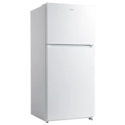 MIDEA 18.1 Cu. Ft. 30" Refrigerator Top Freezer - MRT18D3BWW White Discount