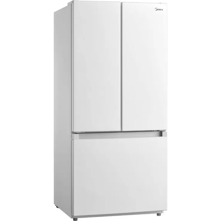MIDEA 18,4 Cu. Ft. 30" Refrigerator Bottom Freezer, French door - MRF18B4AWW White Online