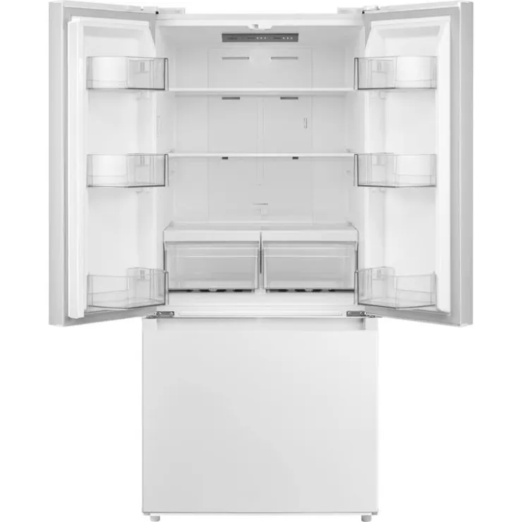 MIDEA 18,4 Cu. Ft. 30" Refrigerator Bottom Freezer, French door - MRF18B4AWW White Online