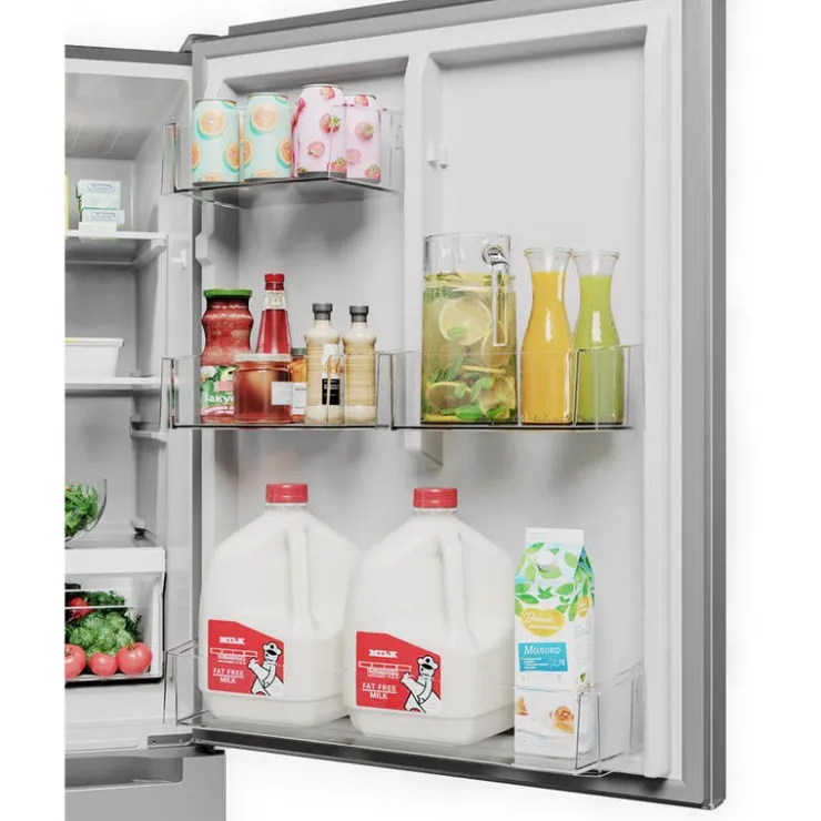 MIDEA 18.7 Cu. Ft. 30" Refrigerator Bottom Freezer - MRB19B7AST Stainless Steel Discount