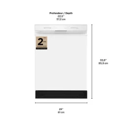 MIDEA Dishwasher Built-In 24