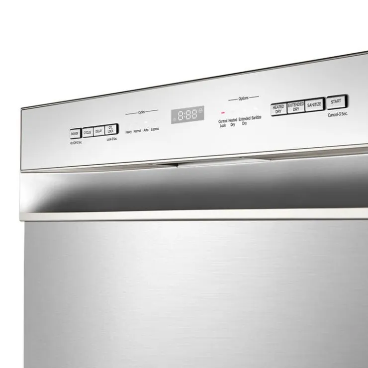 MIDEA Dishwasher Built-In 24" 52dB - MDF24P2BST Stainless Steel Clearance