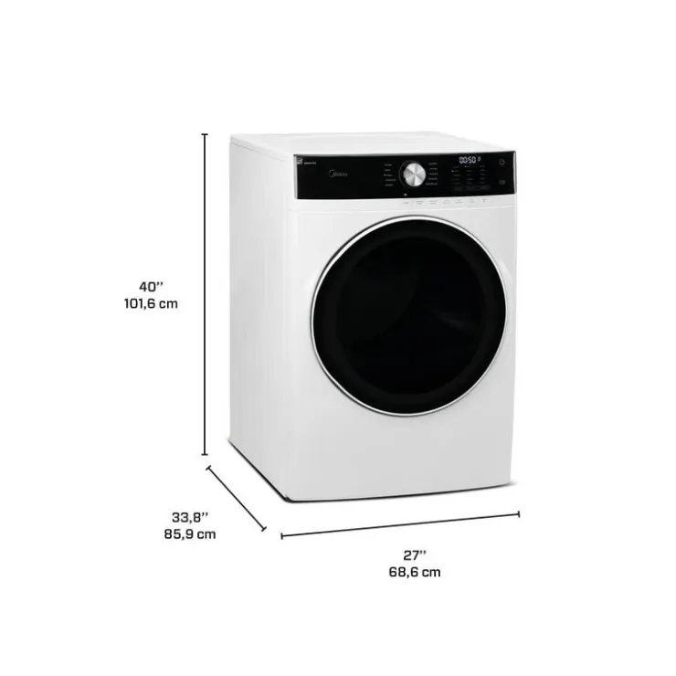 MIDEA Dryer 27" - MLE52N4AWW White Sale