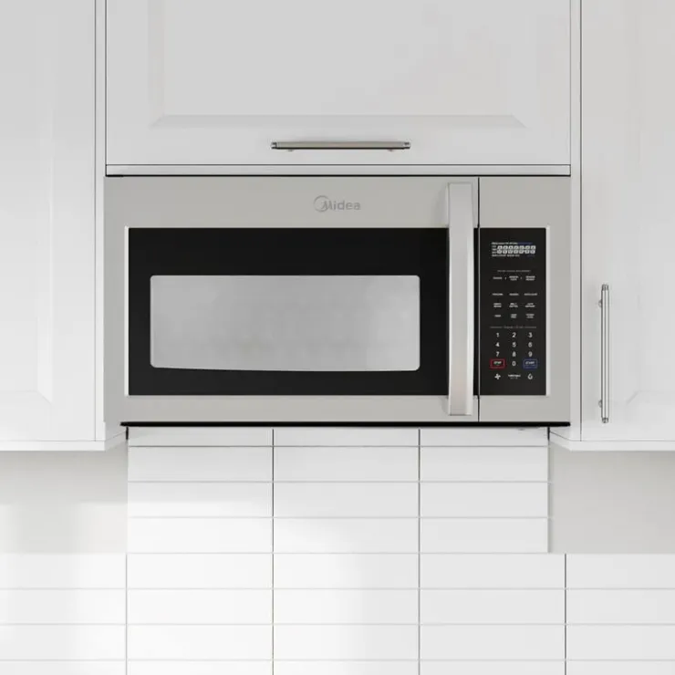 MIDEA Microwave Oven, , 1000 W, 300 - MMO19S14ASTC Stainless Hot