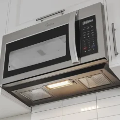 MIDEA Microwave Oven, , 1000 W, 300 - MMO19S14ASTC Stainless Hot
