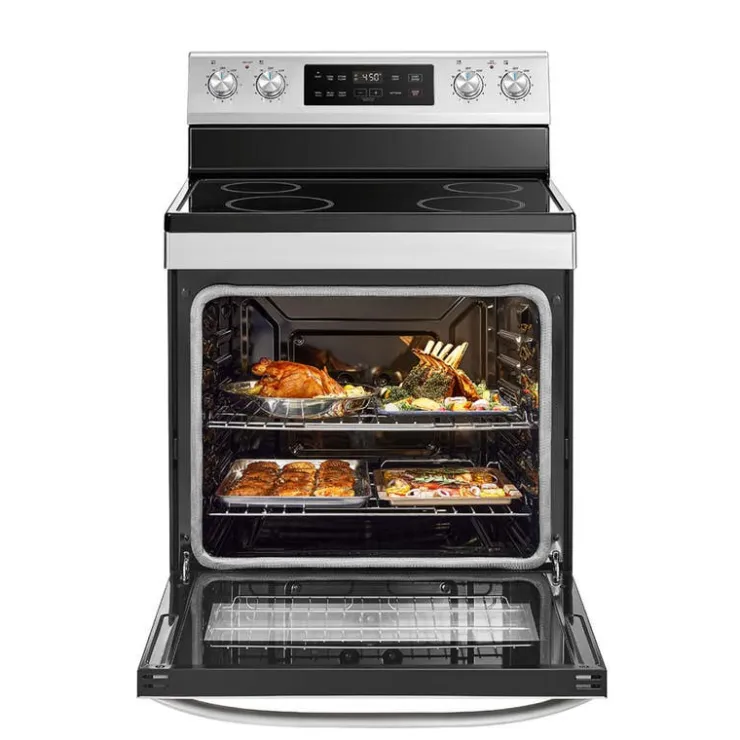 MIDEA Range 30" Electric Glass-Ceramic - MER30B14ASTC Stainless Steel Clearance