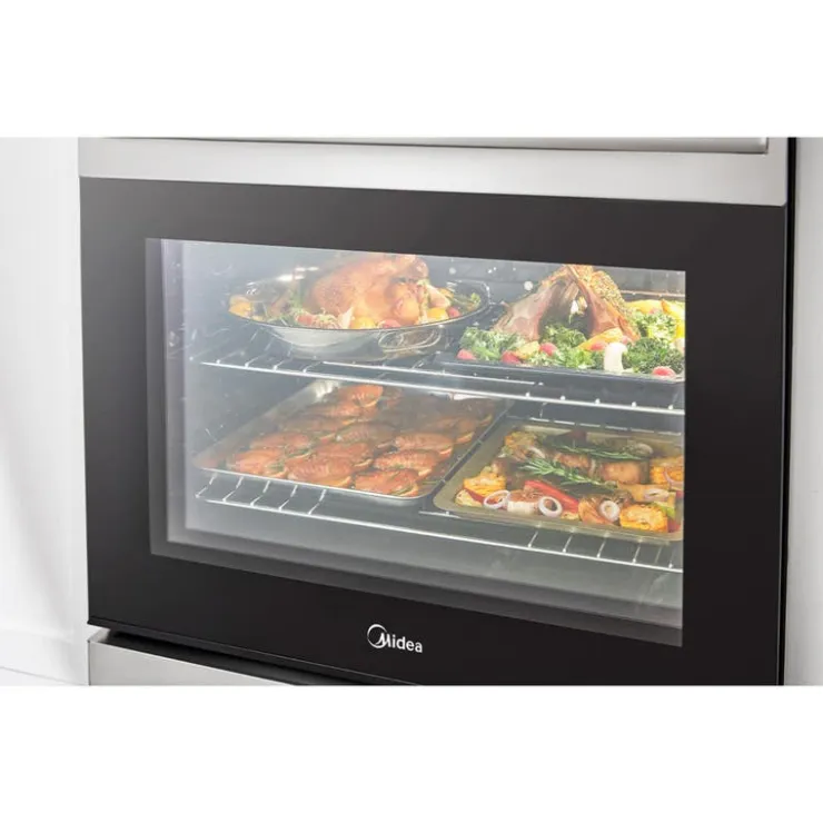 MIDEA Range 30" Electric Glass-Ceramic - MER30B14ASTC Stainless Steel Clearance