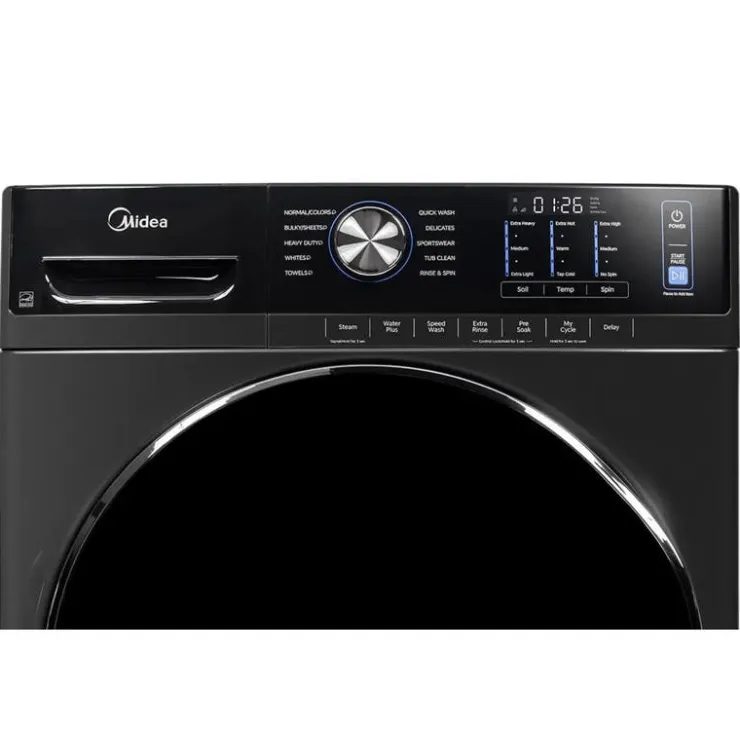 MIDEA Washer Front-Load 27" - MLHW52S7AGG Grey Outlet