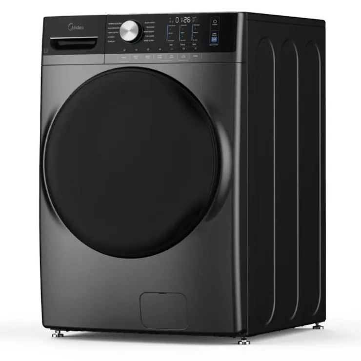 MIDEA Washer Front-Load 27" - MLHW52S7AGG Grey Outlet