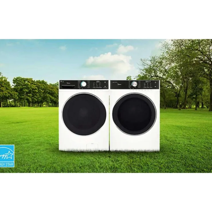 MIDEA Washer Front-Load 27" - MLH52N4AWW White New