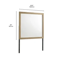 Mirror Natural, black legs and legs Sale