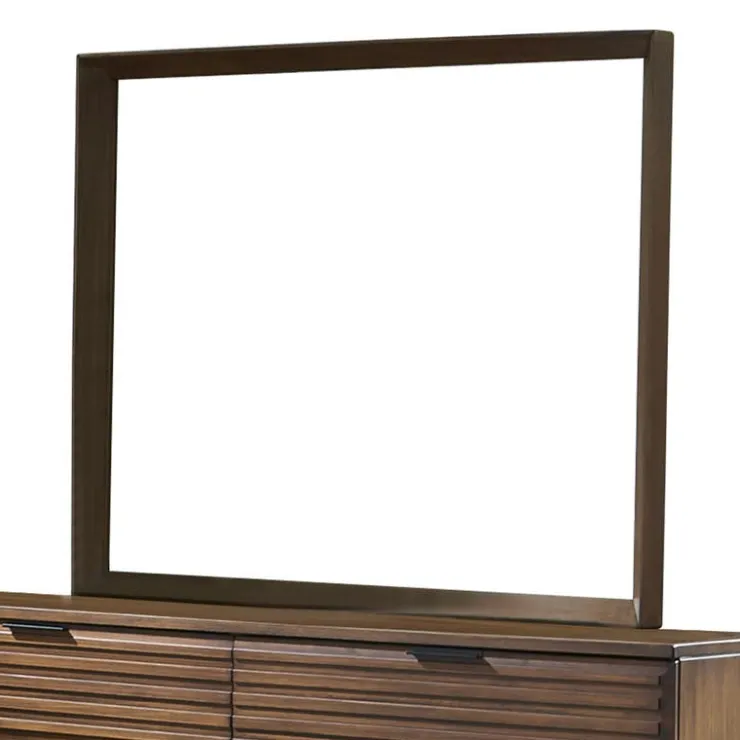 Mirror for Bedroom Dresser Brown Clearance