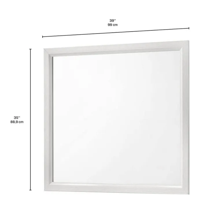 Mirror for Bedroom Dresser White/Black Best
