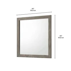 Mirror for Bedroom Dresser Grey Clearance