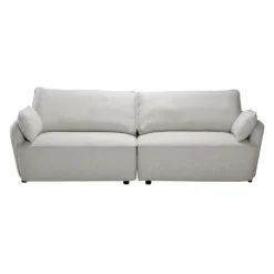 Modular Loveseat - 2 pcs Light Grey