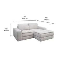 Modular Loveseat with a Right-Side Chaise - 2 pcs Best