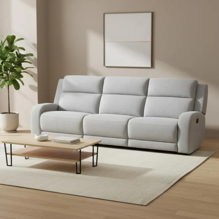 Modular Reclining Sofa - 3 pcs Beige Best