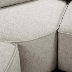 Modular Sectional - 4 pcs Light Grey Discount