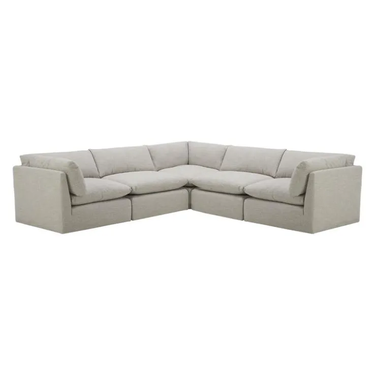 Modular Sectional - 5 pcs Beige Hot