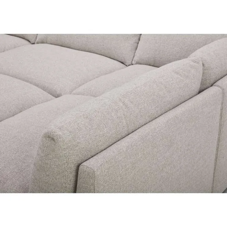 Modular Sectional Bed - 6 pcs Beige Online