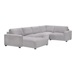 Sofa By Fancy Modular Sectional with Chaise on the Left - 5 pcs Grey Online
