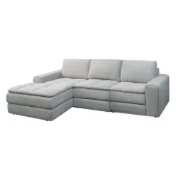 Modular Sectional with Left-Side Chaise - 3 pcs Grey Discount
