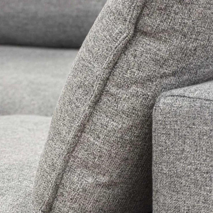 Modular Sectional with Ottoman - 4 pcs Grey Best