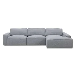 Modular Sectional with Right-Side Chaise - 3 pcs GREY Clearance
