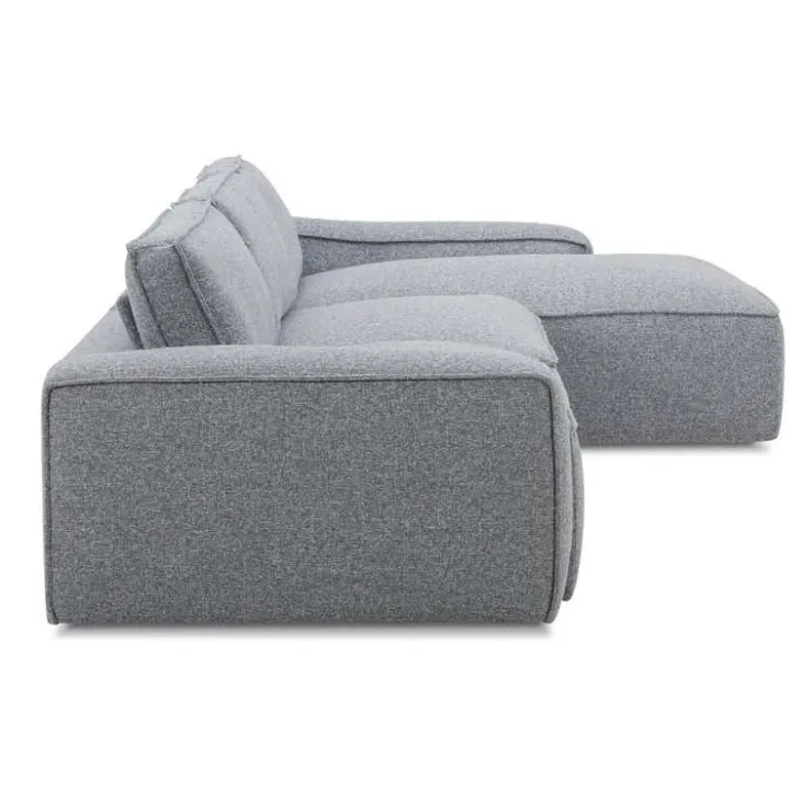 Modular Sectional with Right-Side Chaise - 3 pcs GREY Clearance