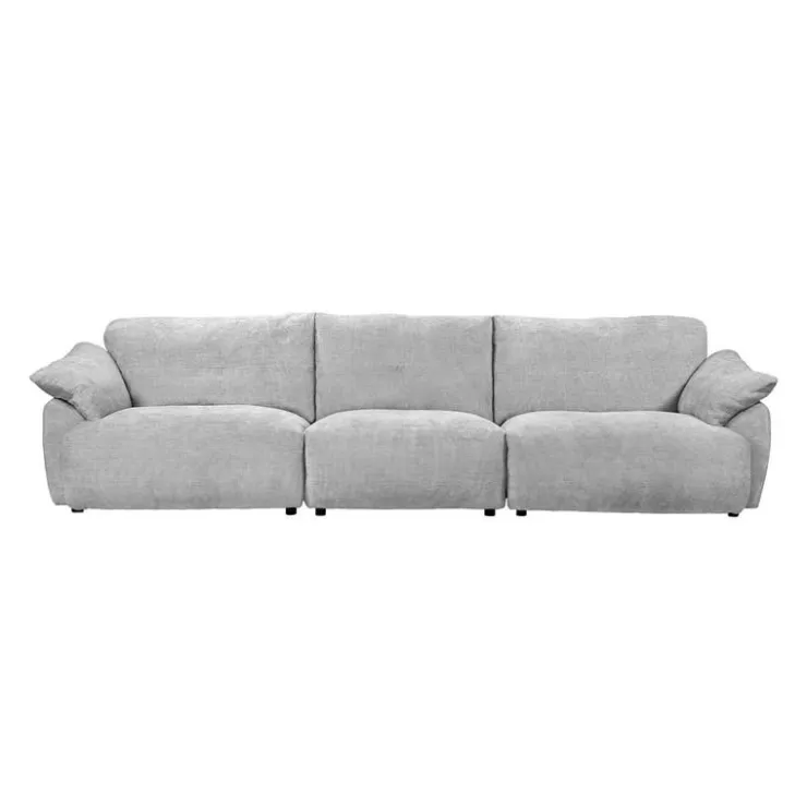 Modular Sofa - 3 pcs Grey Clearance