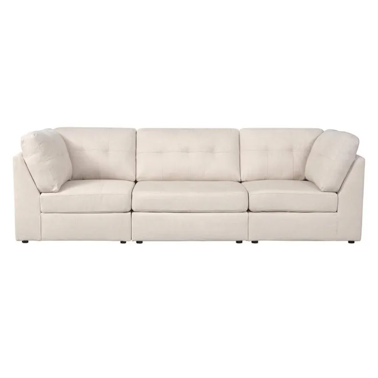 Modular Sofa - 3 pcs Beige Outlet
