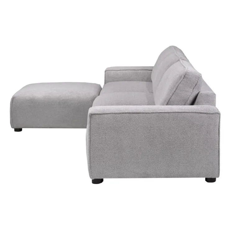 Sofa By Fancy Modular Sofa with Ottoman - 4 pcs Grey Outlet